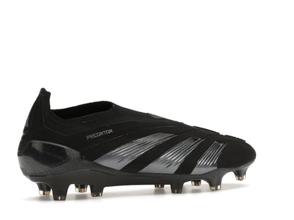 adidas Predator 24 Elite Laceless FG Core Black Carbon