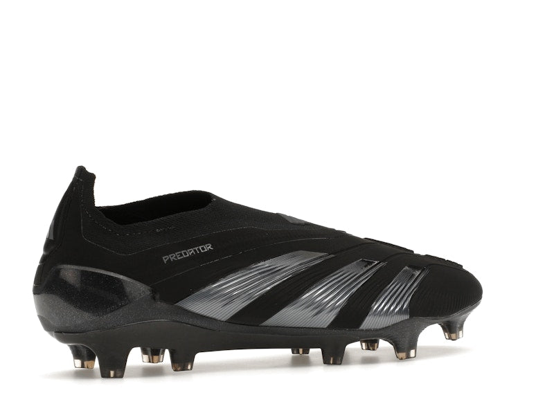 adidas Predator 24 Elite Laceless FG Core Black Carbon