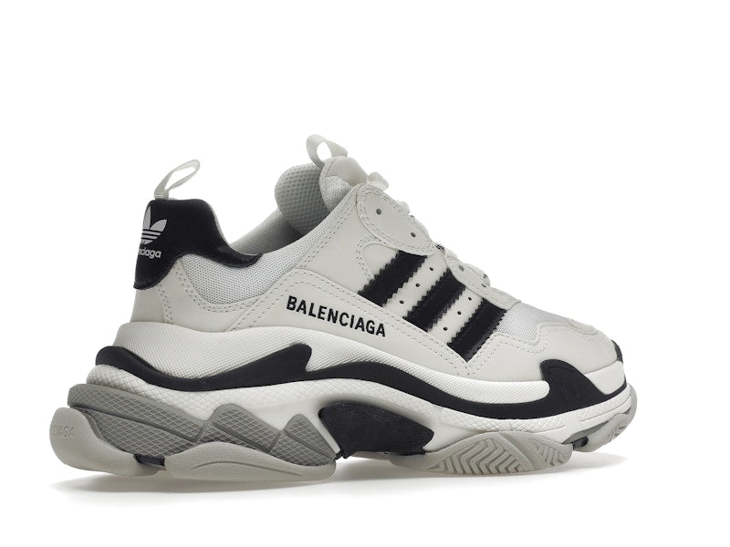 Balenciaga x adidas Triple S White Black (Women's)