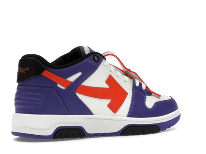 OFF-WHITE Out Of Office OOO Low Tops White Purple Orange