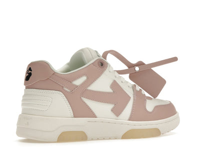 OFF-WHITE Out Of Office "OOO" Low Tops White Pink (Women's)
