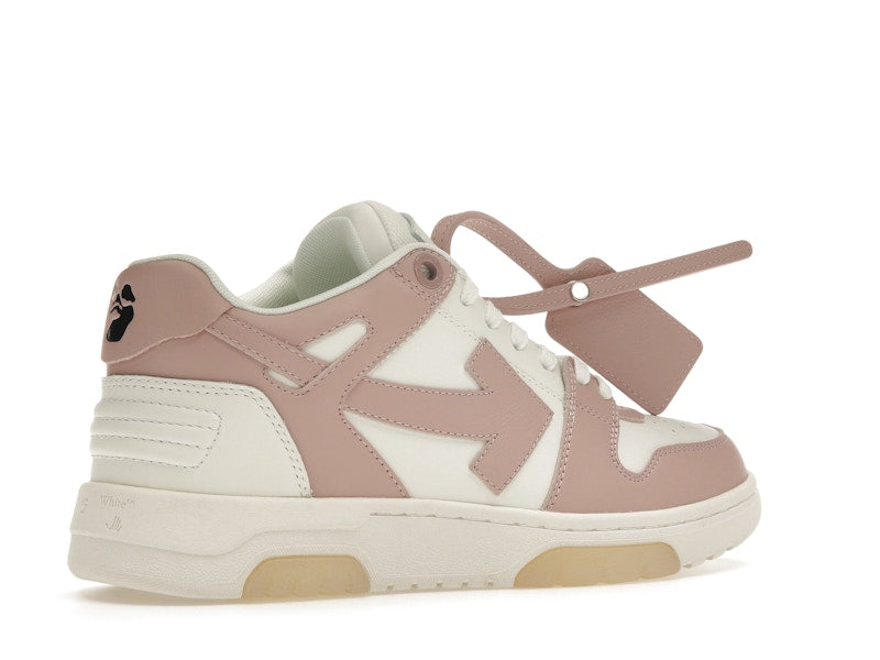OFF-WHITE Out Of Office "OOO" Low Tops White Pink (Women's)