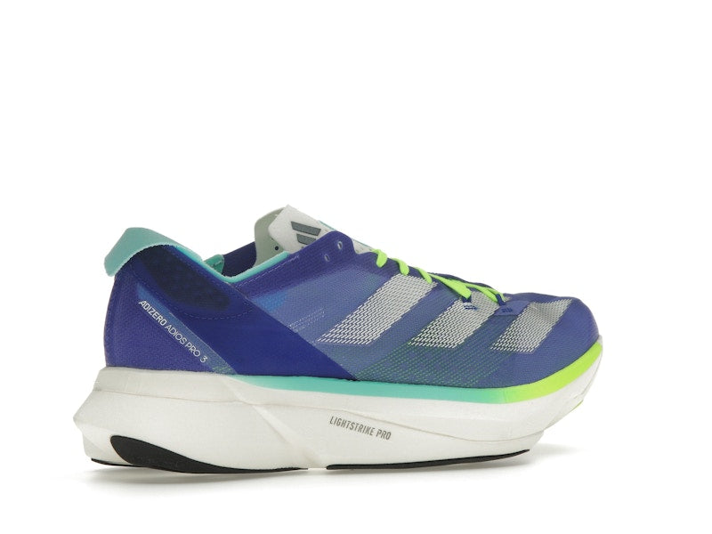 adidas Adizero Adios Pro 3 Cobalt Blue Zero Metalic Lucid Lemon (Women's)