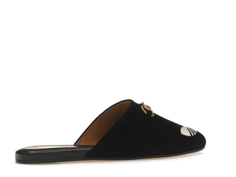 Gucci x Adidas Trefoil Slipper Black (Women's)