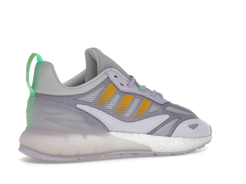 adidas ZX 2K Boost 2.0 Purple Tint Semi Solar Gold Matte Silver (Women's)