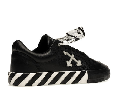 OFF-WHITE Vulc Low Leather Black White FW21