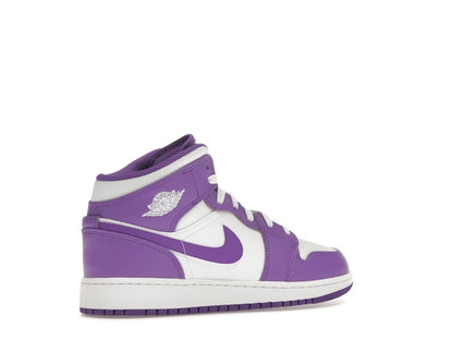 Jordan 1 Mid Purple Venom (GS)