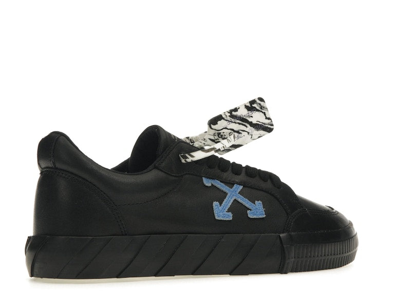 OFF-WHITE Vulc Low Black/Blue Leather SS21
