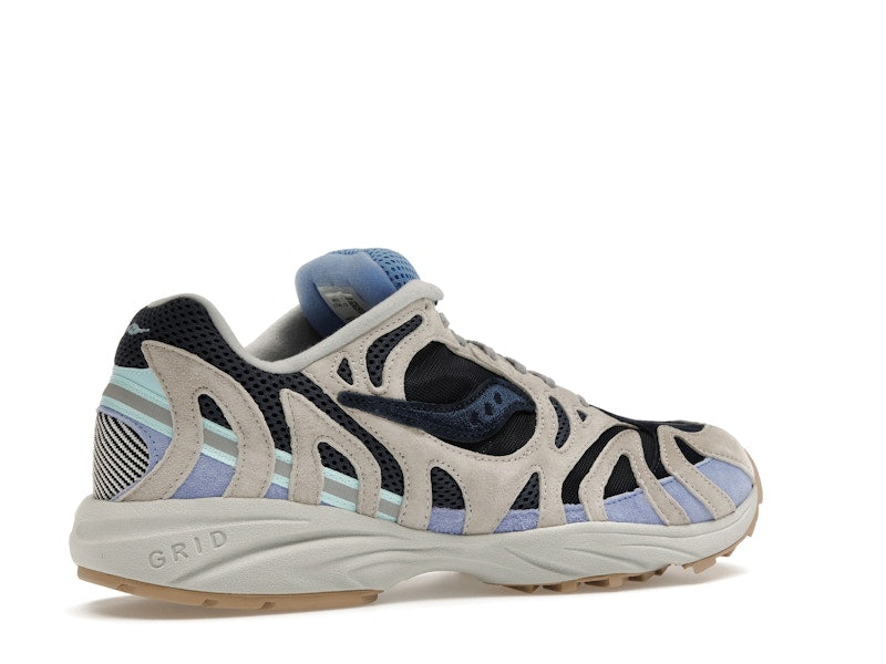 Saucony Grid Azura 2000 Grey Dark Blue