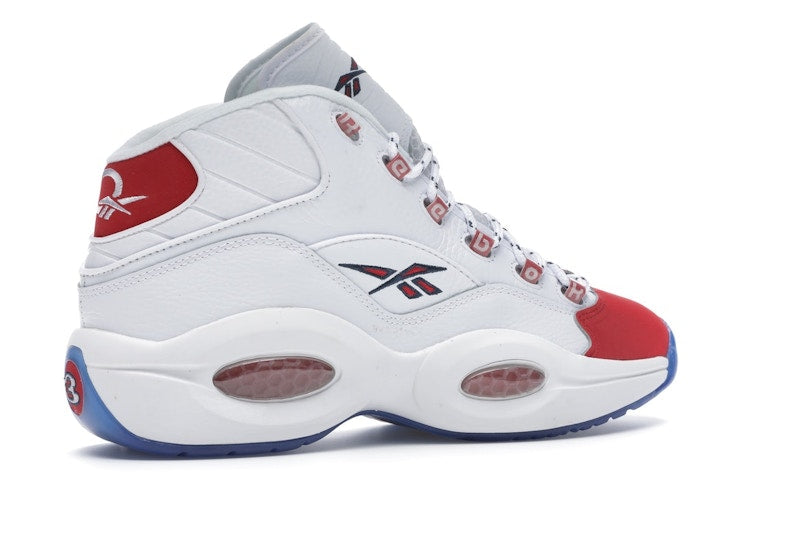 Reebok Question Mid Red Toe 25th Anniversary