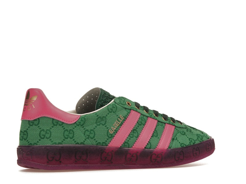 adidas x Gucci Gazelle Green GG Monogram (Women's)