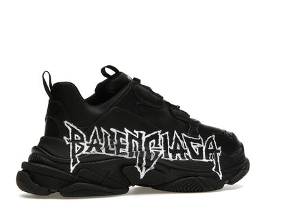 Balenciaga Triple S DIY Metal Artwork Black