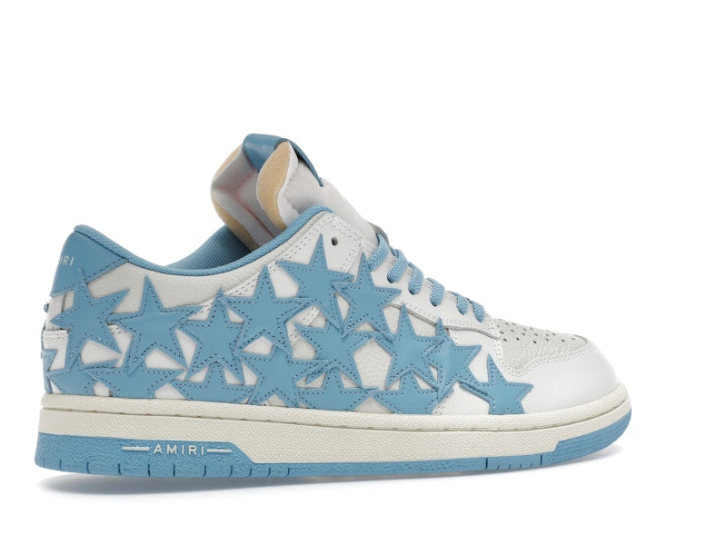AMIRI Stars Low Top White Blue