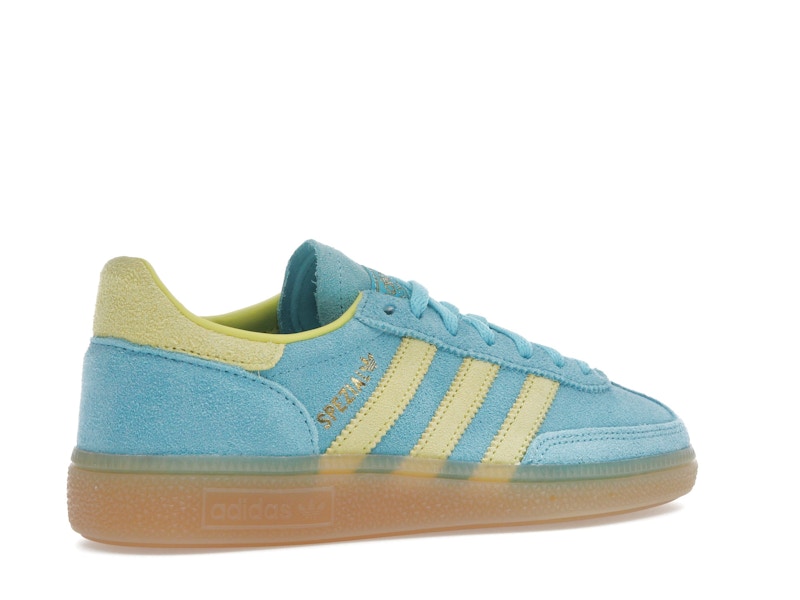 adidas Handball Spezial Blue Glow Bright Yellow (Women's)