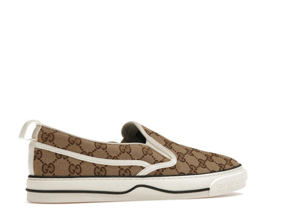 Gucci Tennis 1977 Slip On Beige Ebony