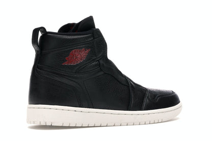 Jordan 1 Retro High Zip Black Gym Red Phantom (Women's)