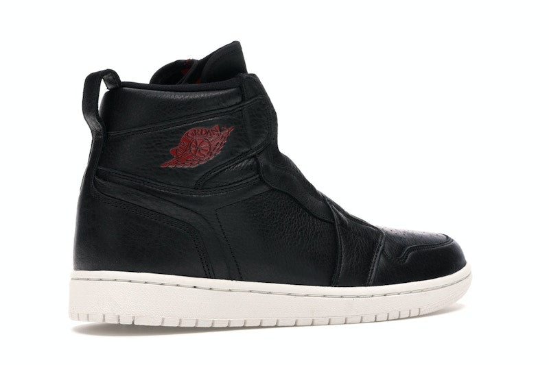 Jordan 1 Retro High Zip Black Gym Red Phantom (Women's)