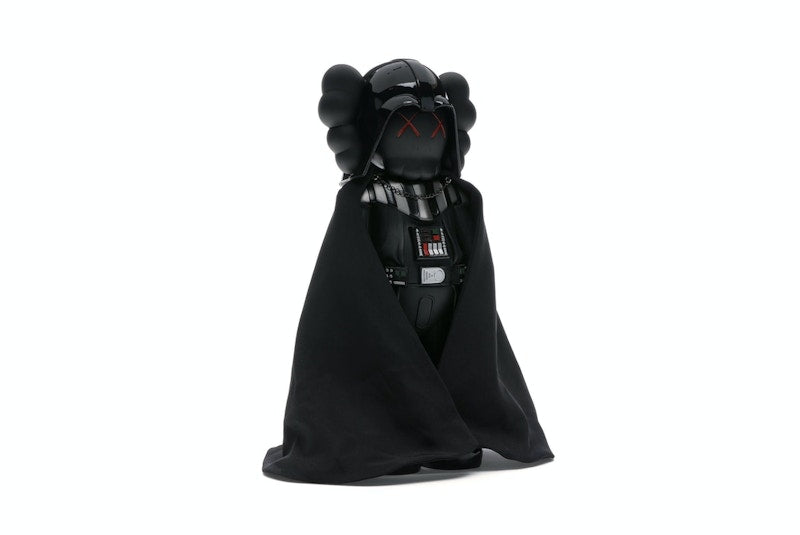 KAWS Star Wars Darth Vader Companion with Cape Vinyl Figure Black