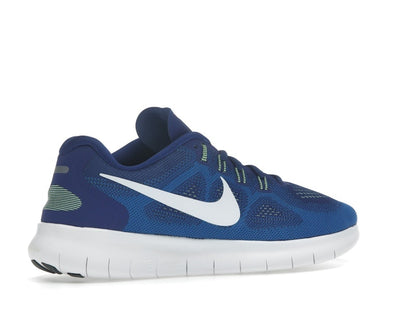 Nike Free Rn 2017 Deep Royal Blue White-Soar