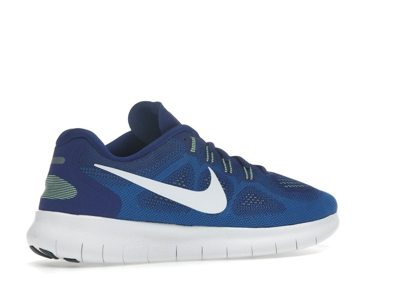 Nike Free Rn 2017 Deep Royal Blue White-Soar