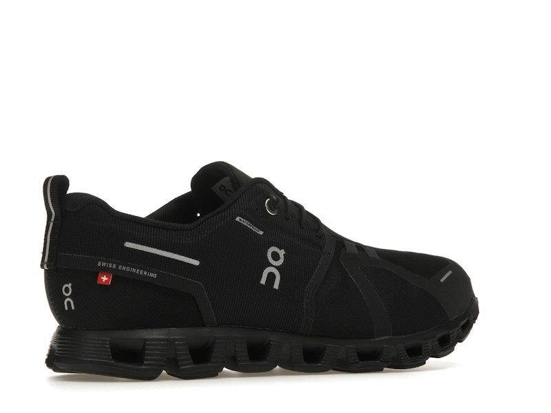 On Running Cloud 5 Waterproof All Black