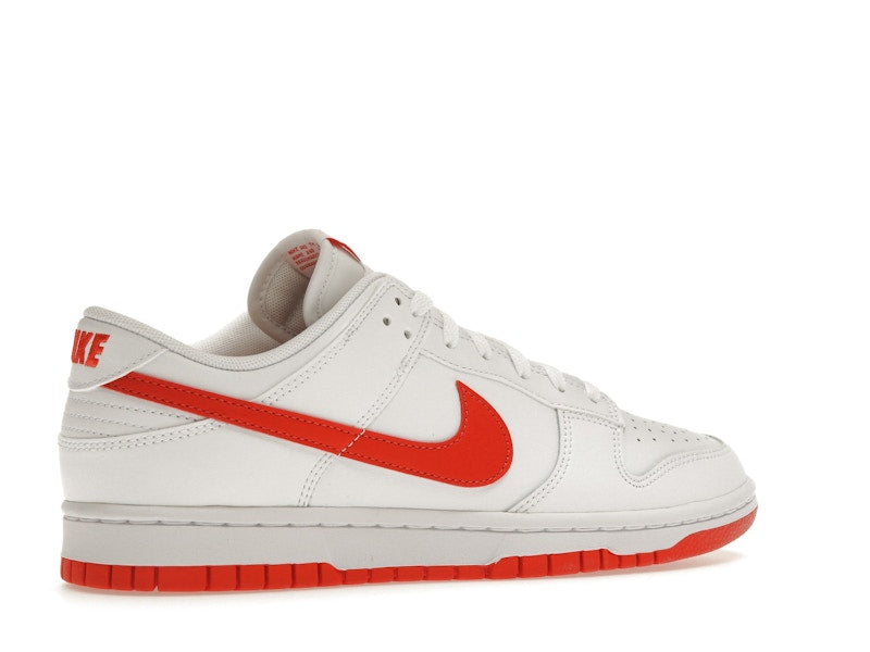 Nike Dunk Low Retro White Picante Red