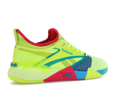 Reebok Nano Court Digital Lime Aqua Bold Pink
