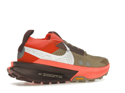 Nike ZoomX Zegama 2 Khaki Hyper Crimson Burgundy Crush White