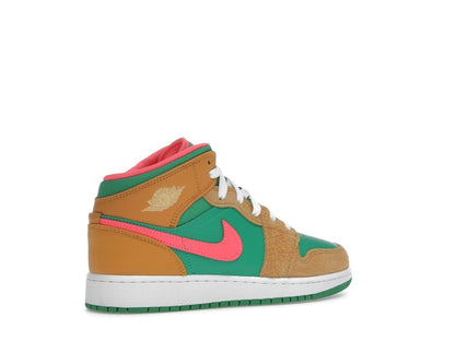 Jordan 1 Mid SE Chutney Lucky Green (GS)