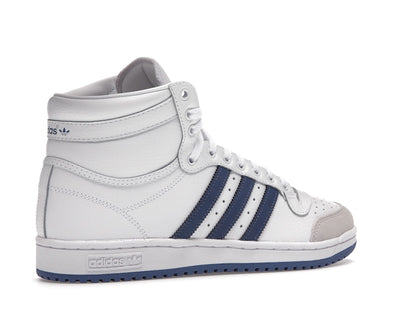adidas Top Ten White Crew Blue