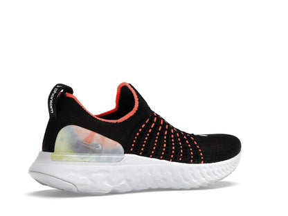 Nike React Phantom Run Flyknit Premium Black Bright Mango (Women's)