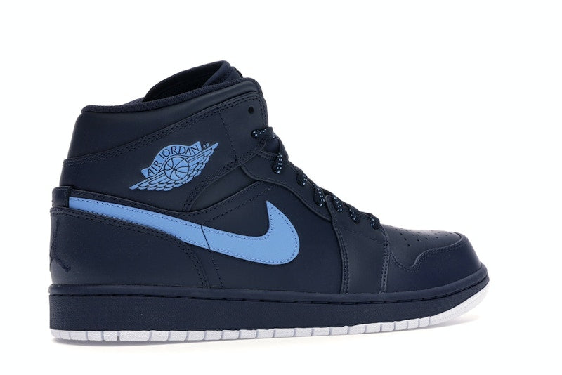 Jordan 1 Retro Mid Obsidian University Blue