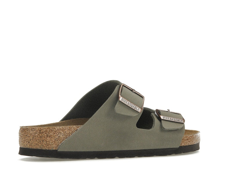 Birkenstock Arizona Birkibuc Stone (Women's)