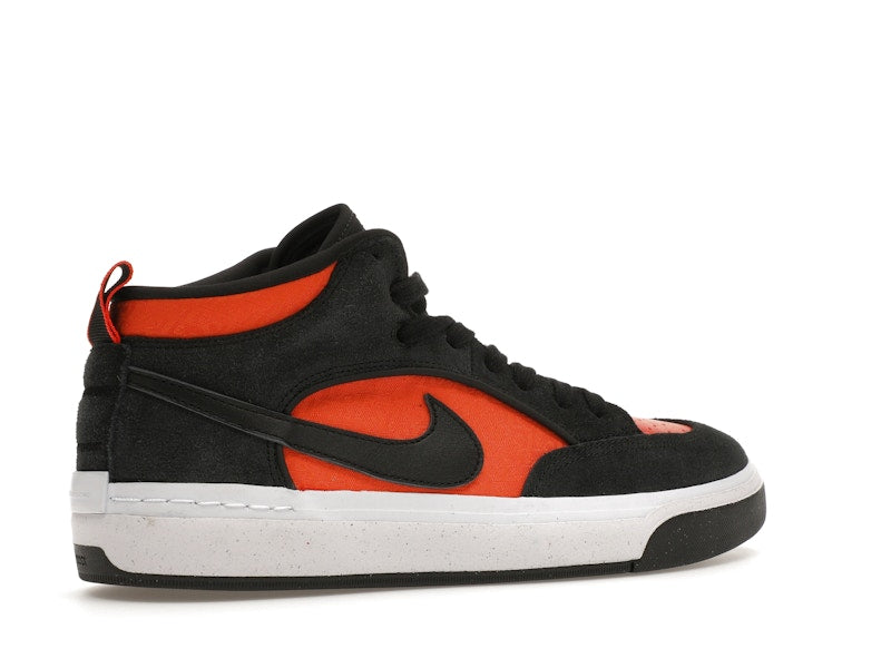 Nike SB React Leo Black Electro Orange