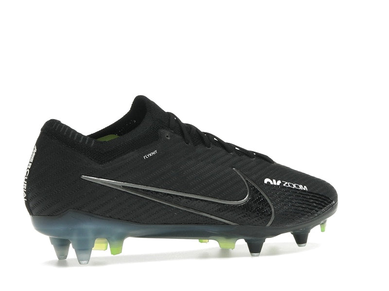 Nike Zoom Mercurial Vapor 15 Elite SG-Pro Anti-Clog Traction Black White Volt
