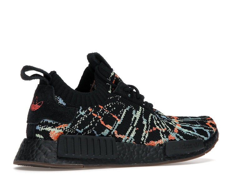 adidas NMD R1 Primeknit Black Multicolor