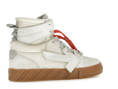 OFF-WHITE Floating Arrow High Top Vulc White Cream