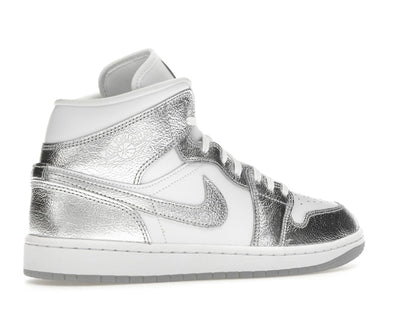 Jordan 1 Mid SE Metallic Silver (Women's)