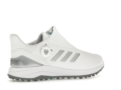 adidas Solarmotion BOA 24 Spikeless Golf Cloud White Silver Metallic Blue Burst