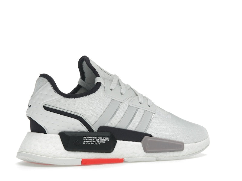 adidas NMD G1 Crystal White Grey Solar Red