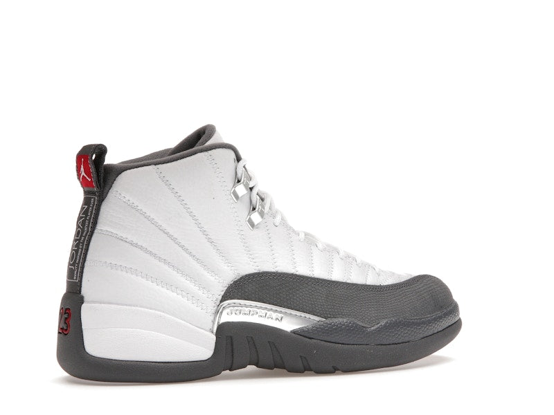 Jordan 12 Retro White Dark Grey