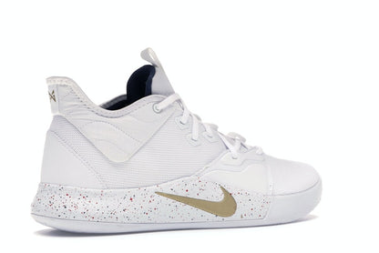 Nike PG 3 White Gold Navy
