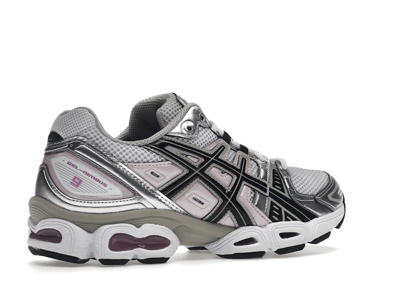 ASICS Gel-Nimbus 9 White Black Light Pink (Women's)