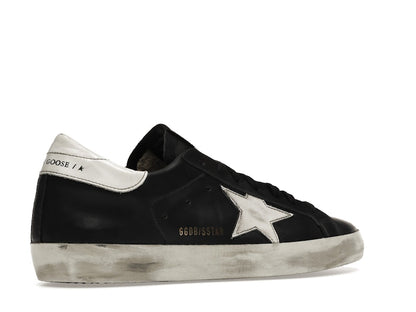 Golden Goose Super-Star Black White Leather