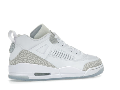 Jordan Spizike Low White Metallic Silver Barely Blue Neutral Grey