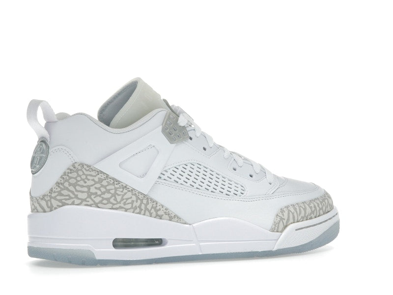 Jordan Spizike Low White Metallic Silver Barely Blue Neutral Grey