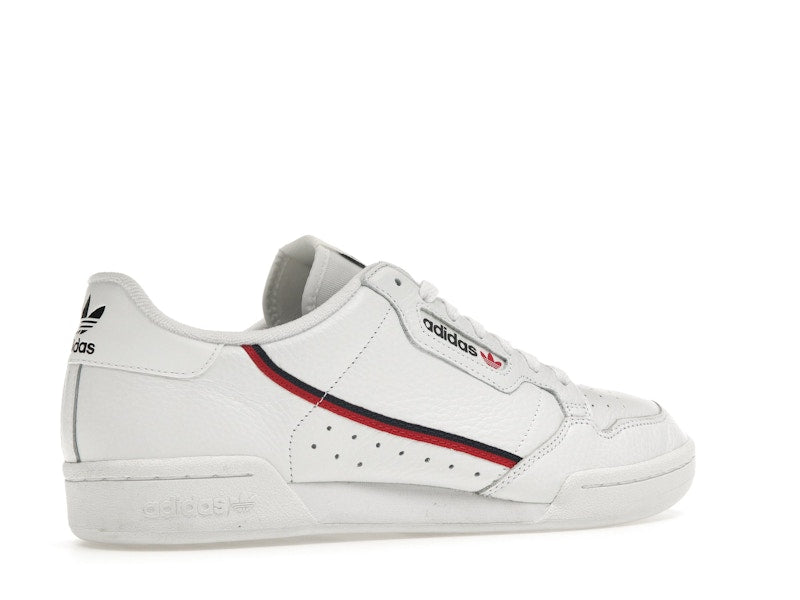 adidas Continental 80 White Scarlet Navy