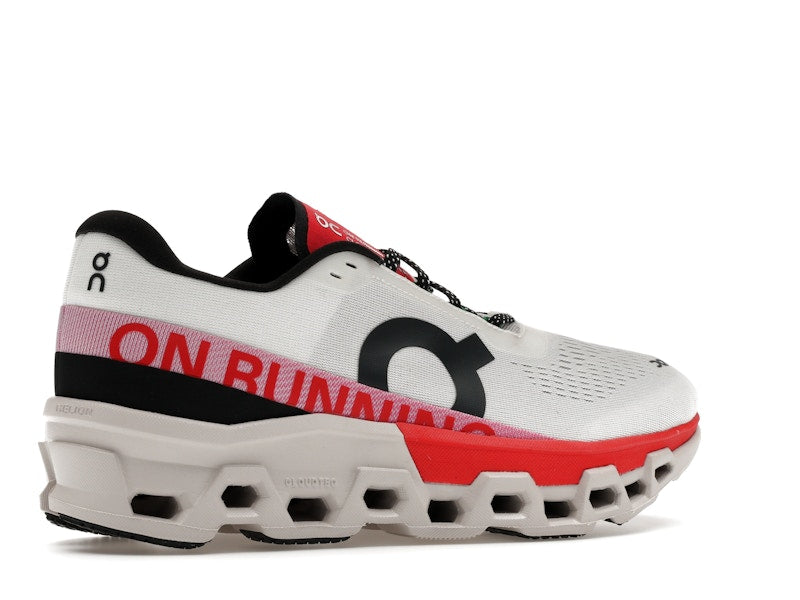 On Running Cloudmonster 2 Ivory Silver Red