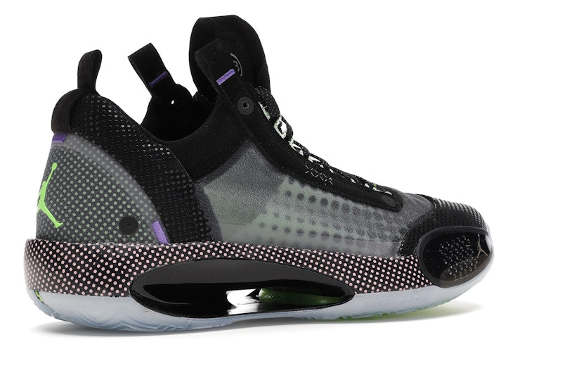 Jordan XXXIV Low Black Vapor Green Bleached Coral