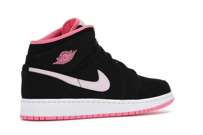 Jordan 1 Mid Black Digital Pink (GS)